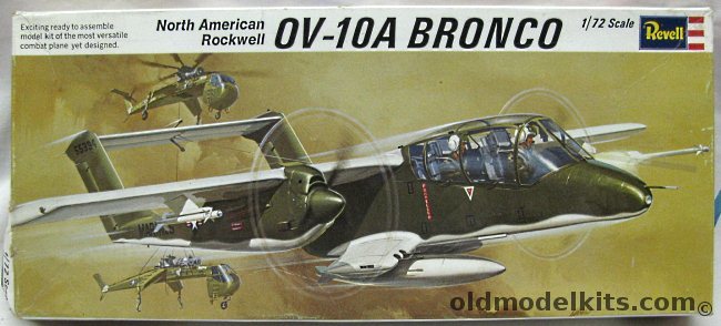 Revell 1/72 North American Rockwell OV-10A Bronco - US Marines, H145-130 plastic model kit